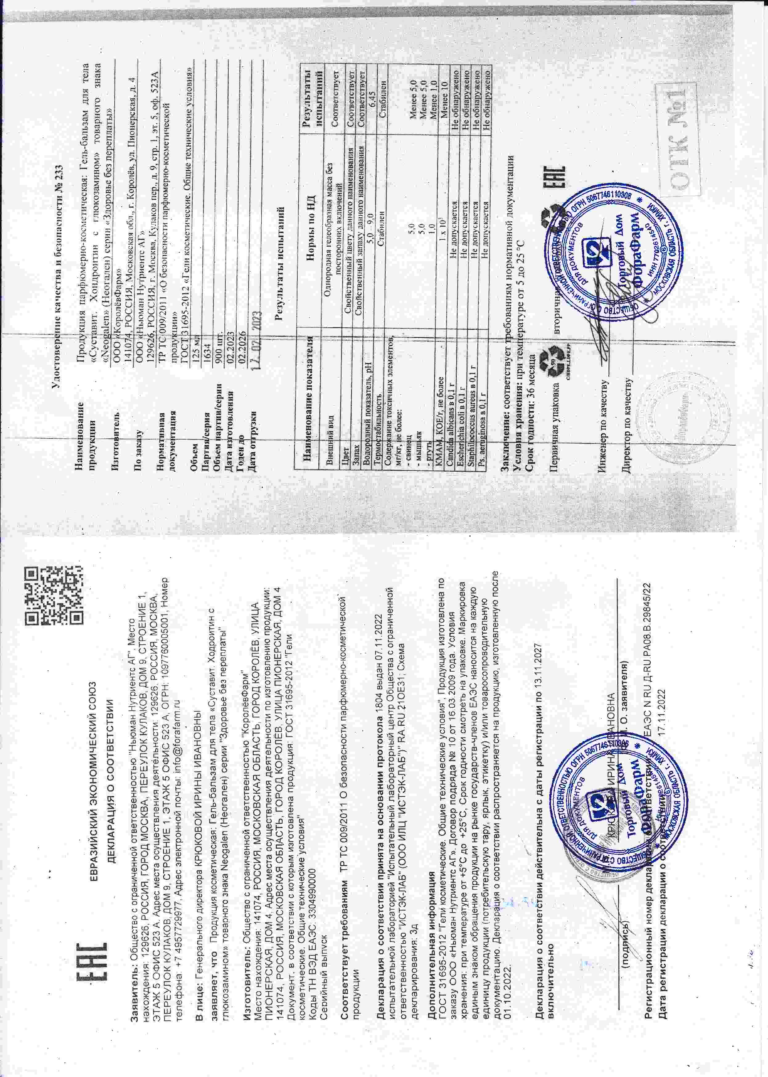 Паспорт №022023